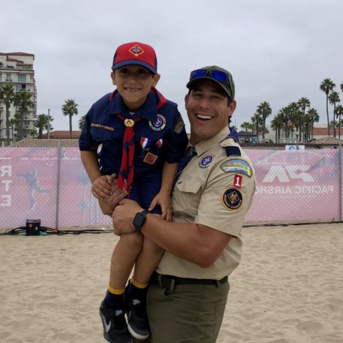 Carl Lopez Den Leader and Assistant Cubmaster of Pack 1 Huntington Beach